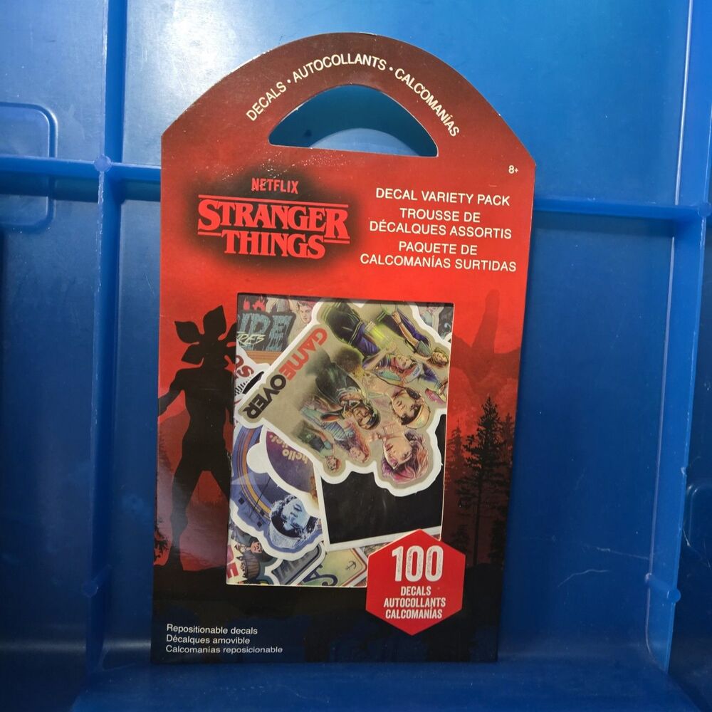 Sandy Lion Stranger Things Eleven 100 Repositionable Decal Variety Pack DC1320